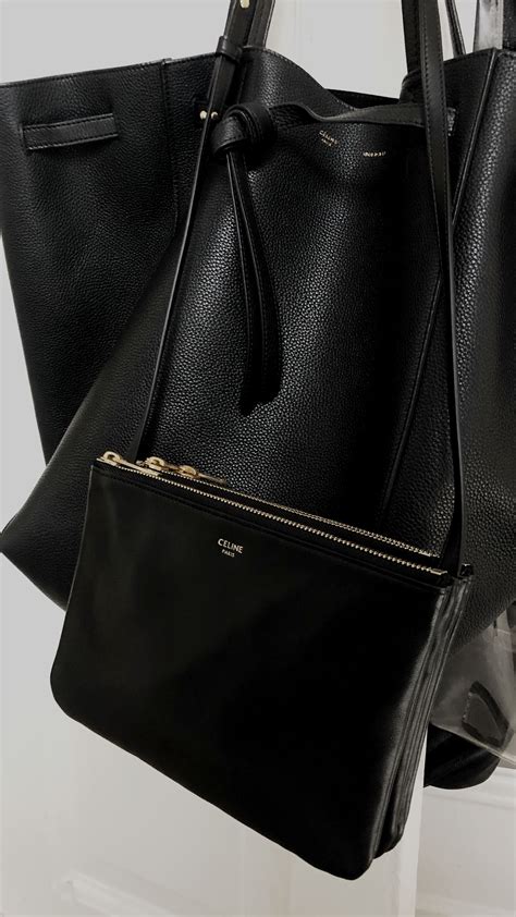 celine trio black